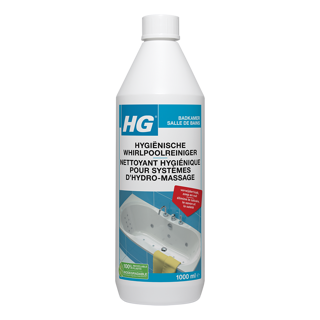 HG nettoyant hygiénique pour systèmes d’hydro-massage