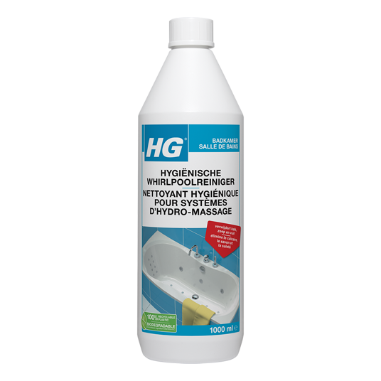 HG nettoyant hygiénique pour systèmes d’hydro-massage