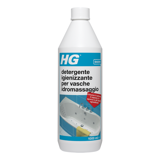 HG detergente igienizzante per vasche idromassaggio