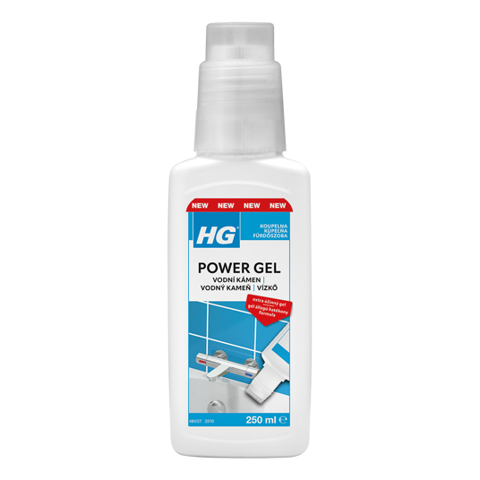 HG power gel na vodní kámen s aplikátorem