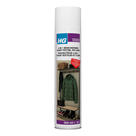HG protecteur 4 en 1 pour textiles