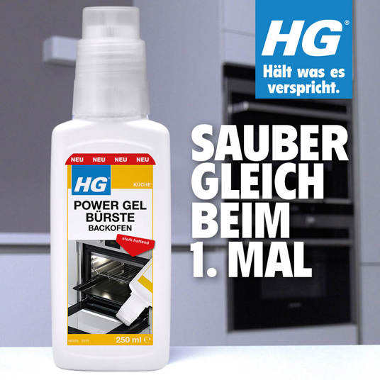 HG Power Gel Bürste Backofen