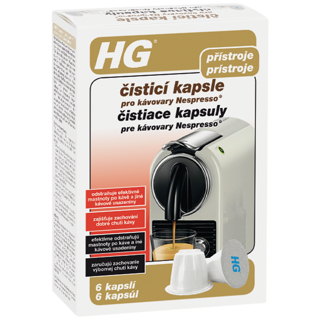 HG čistiace kapsuly pre kávovary Nespresso®
