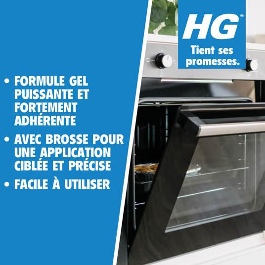HG gel puissant brosse four