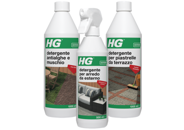 HG detergente anti-alghe e muschio 1lt