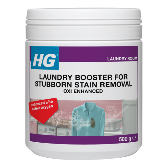 HG laundry booster for stubborn stain removal OXI enhanced
