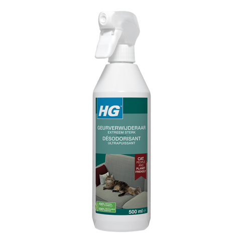 HG geurverwijderaar extreem sterk voor katten