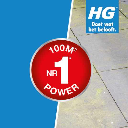 HG nettoyant des dépôts verdâtres