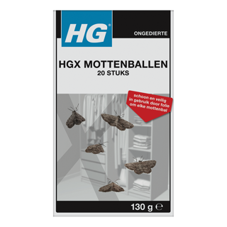 HGX mottenballen