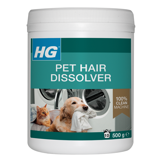 HG hair dissolver for pet hairs