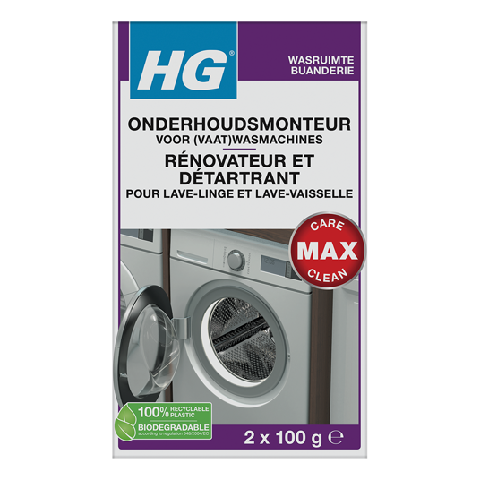 HG rénovateur et détartrant pour lave-linge et lave-vaisselle