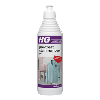 HG laundry pre-treat stain remover gel