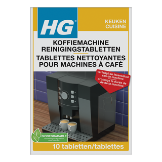 HG koffiemachine reinigingstabletten