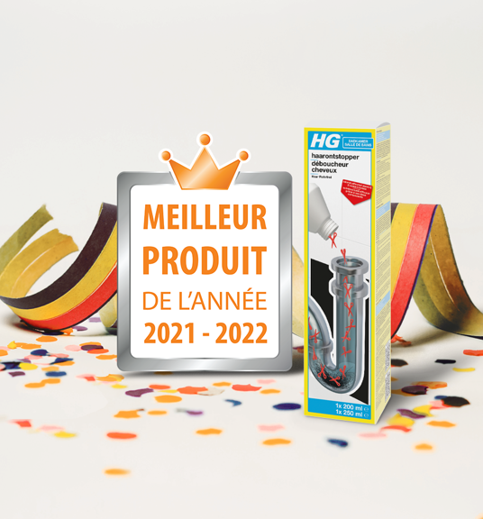 HG déboucheur cheveux Meilleur Produit de l’année 2021-2022