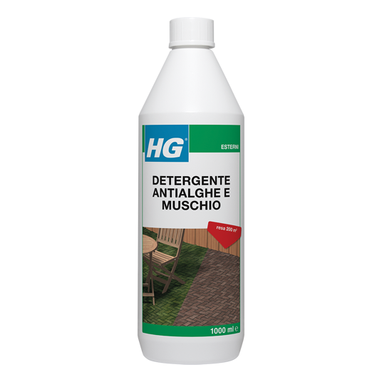HG detergente anti-alghe e muschio
