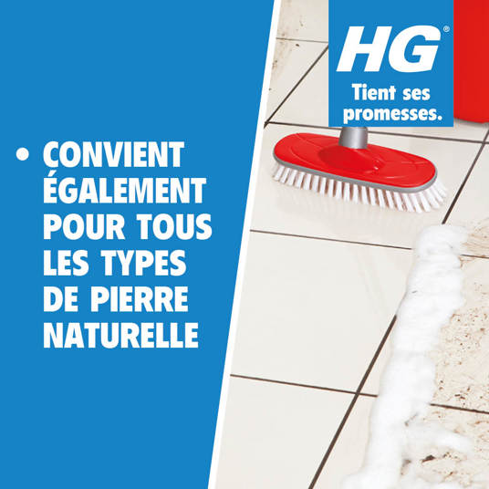 HG détergent surpuissant pour carrelages