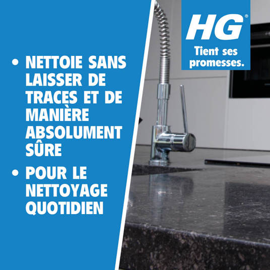 HG nettoyant pour plans de travail en pierres naturelles