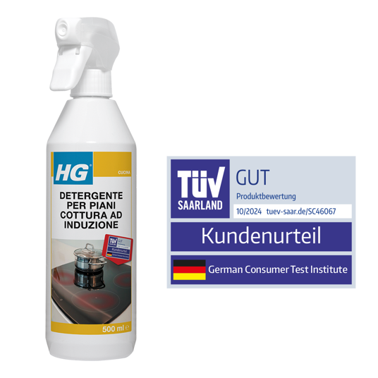 HG detergente per piani cottura ad induzione