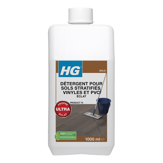 HG nettoyant brillant pour sols stratifiés (produit n° 73)