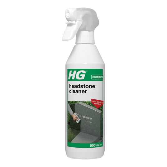 HG headstone cleaning spray