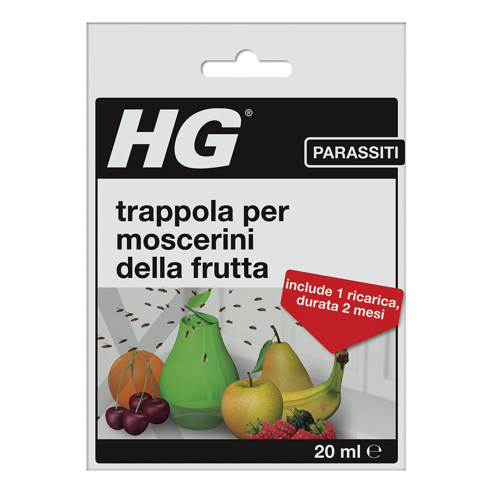 HG trappola per moscerini della frutta  la soluzione per i fastidiosi  moscerini della frutta