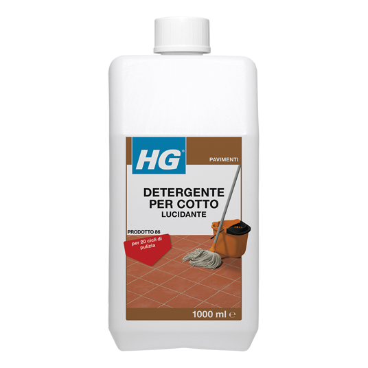 HG detergente lucidante per cotto