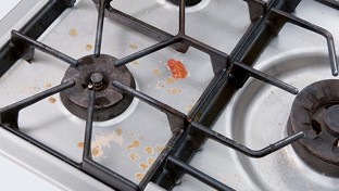Gasfornuis schoonmaken