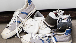 Stinkende sportschoenen