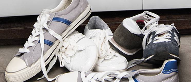 Stinkende Sportschuhe