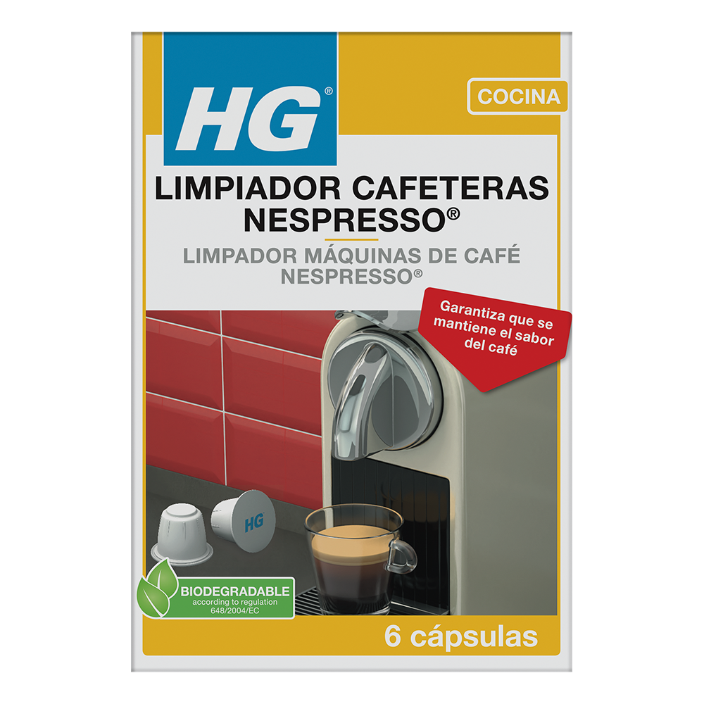 aquí Decepcionado Suri HG Limpieza en cápsulas para máquinas Nespresso® | limpiar cafetera  nespresso