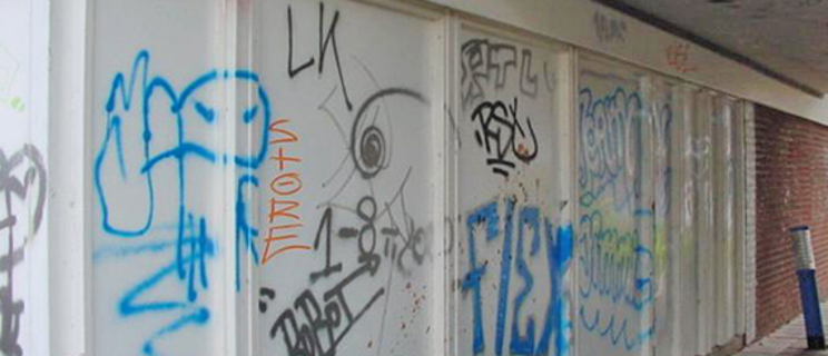 Éliminer les graffitis