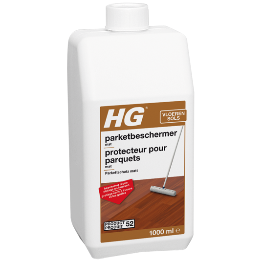 HG parket beschermfilm zonder glans (p.e. polish zonder glans) (HG product 52)