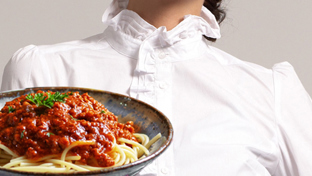 Tomatensaus uit kleding