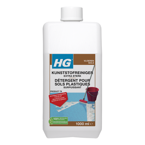 HG détergent surpuissant pour sols plastiques