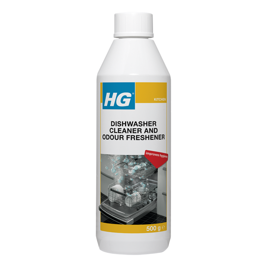 HG dishwasher cleaner and odour freshener