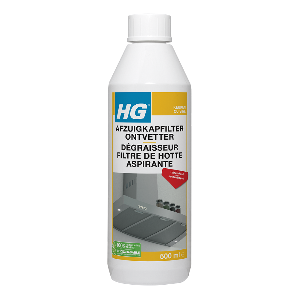 un nettoyant hotte inox efficace HG dégraisseur filtre de hotte aspirante 