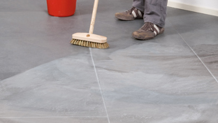Cementresten verwijderen