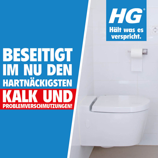 HG Superkraft Toiletten reiniger
