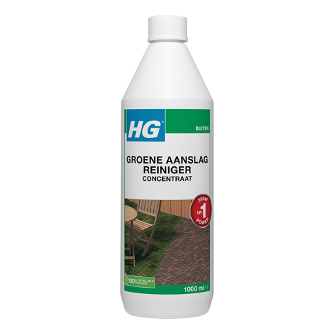 HG groene aanslagreiniger concentraat 1L