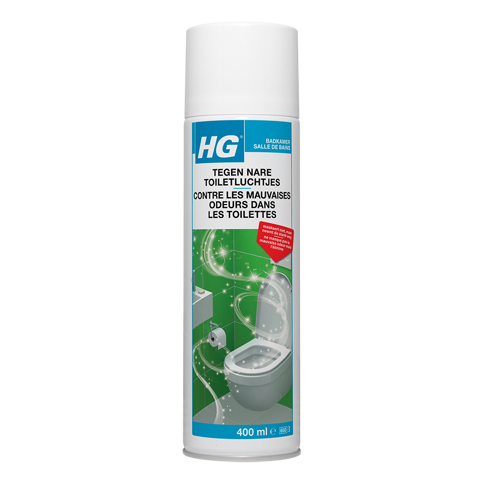 HG tegen nare toiletluchtjes