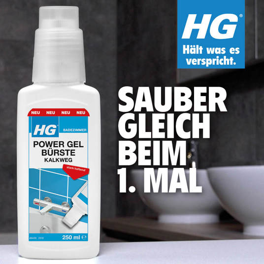 HG Power Gel Bürste Kalkweg