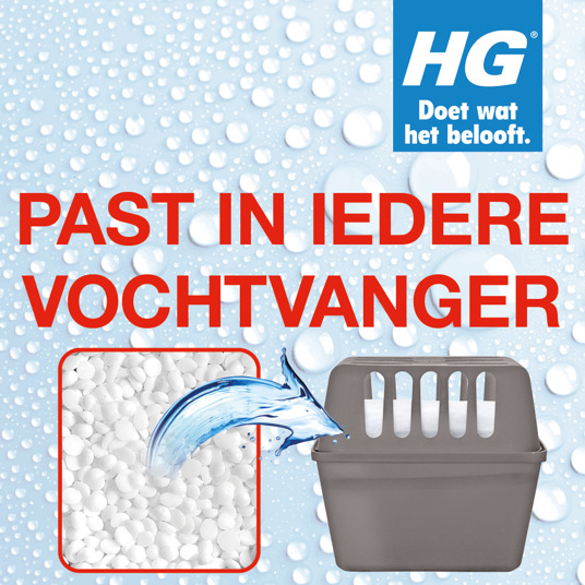 HG universele vochtvangerkorrels navul