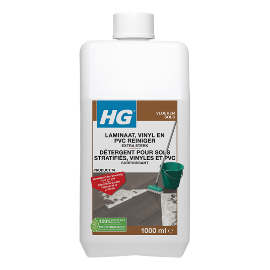 HG super nettoyant pour sols stratifiés (produit n° 74)