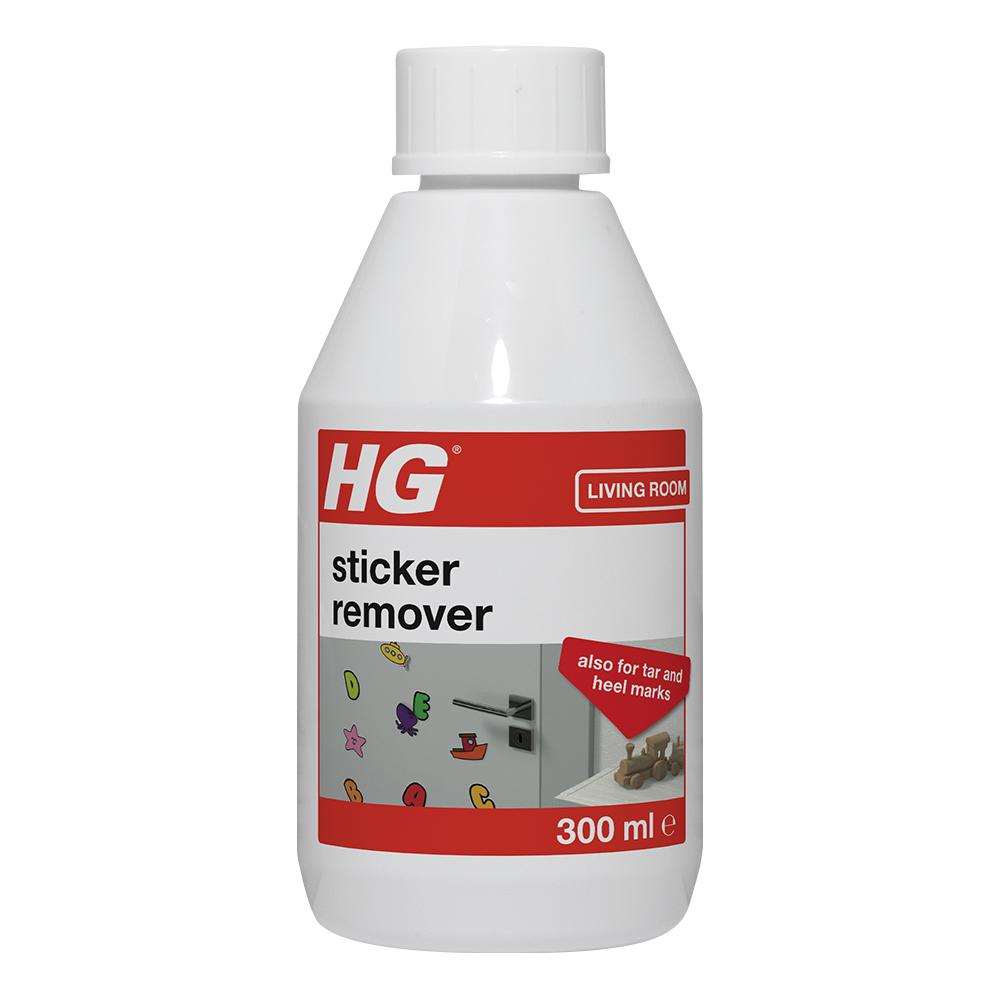 HG sticker remover  Effective sticky label remover