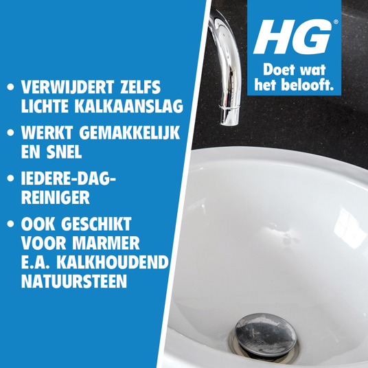 HG nettoyant douche et lavabo