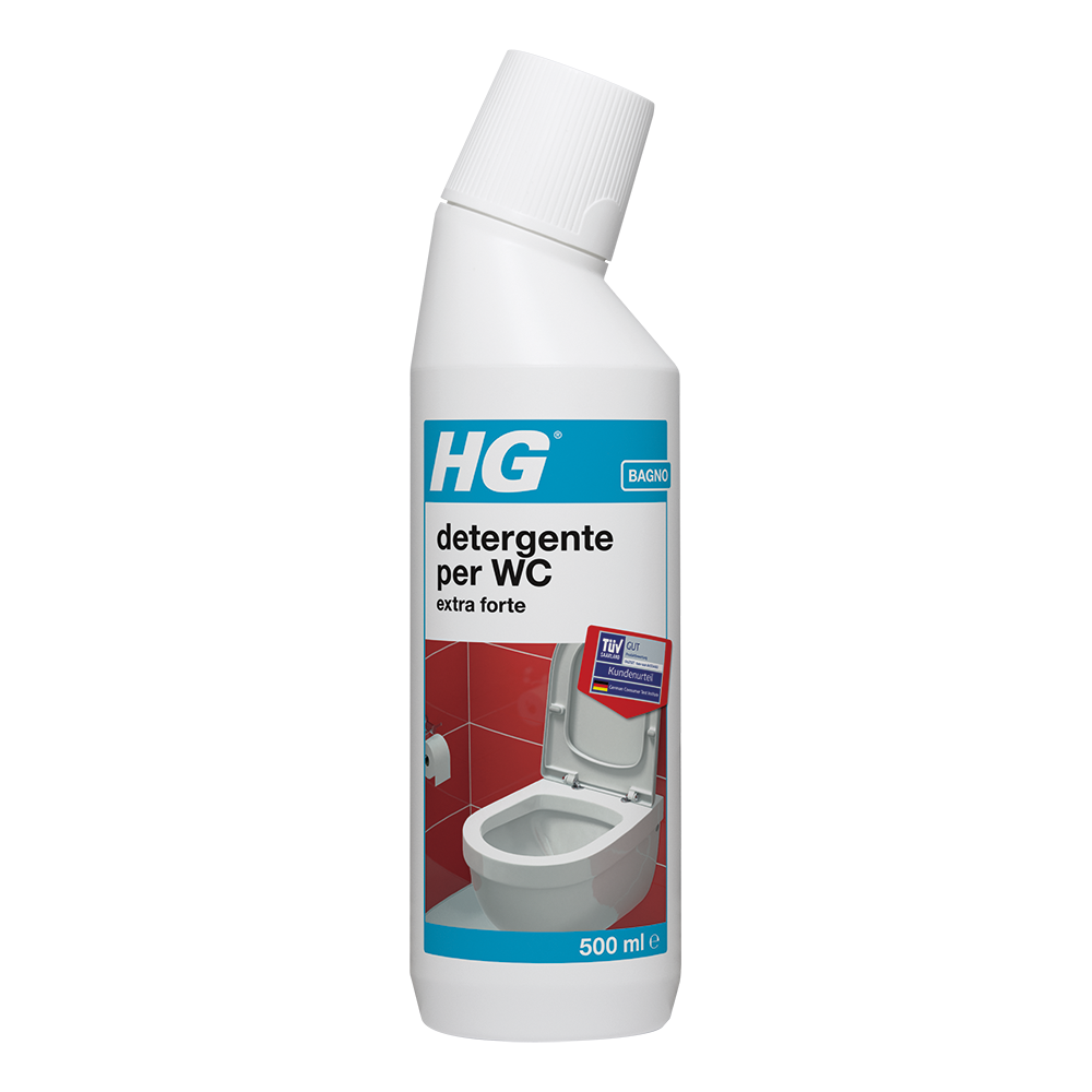 HG detergente extra forte per WC  il potente detergente per il bagno