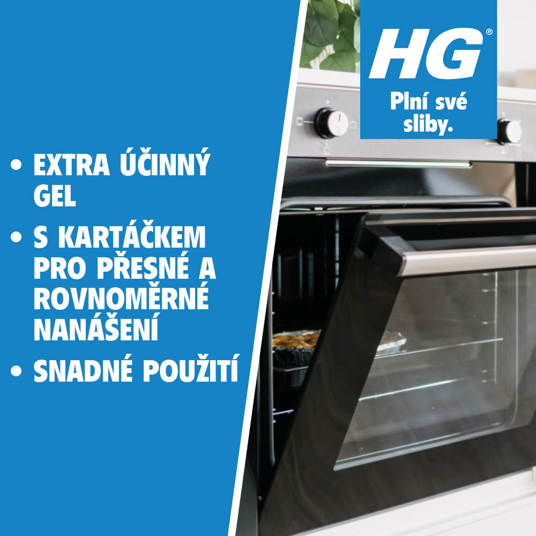 HG power gel na trouby s aplikátorem