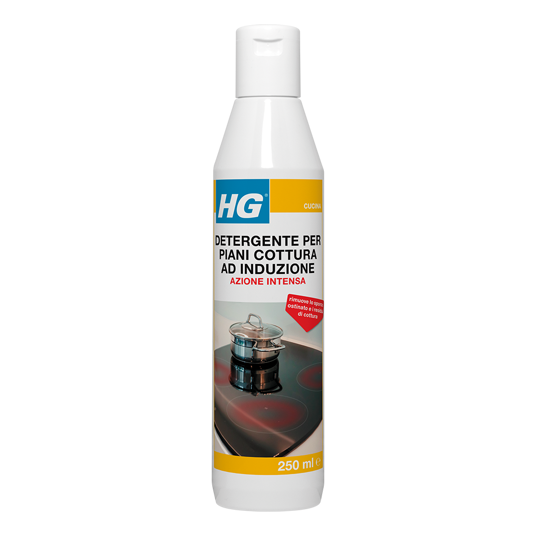 HG detergente ad azione intensa per piani cottura ad induzione