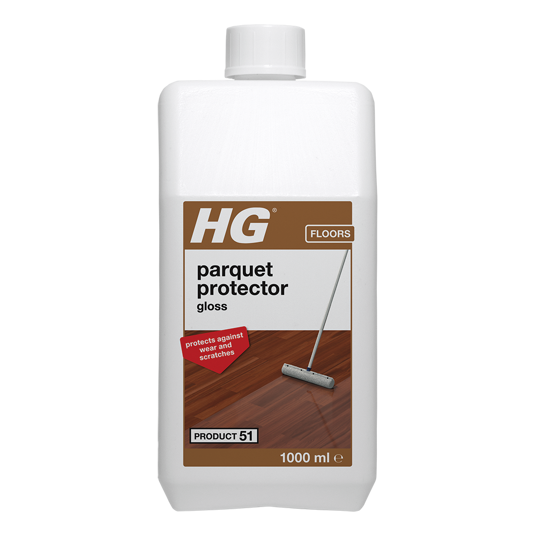 HG parquet protective coating gloss finish (product 51)