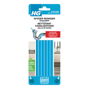 HG afvoerreiniger badkamer (sticks)